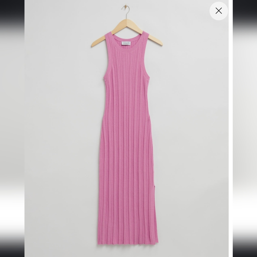 Fitted Midi Tank Dress